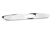 Хромированные накладки над номером