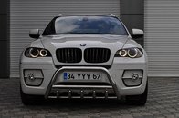 st-line-wt0030001 Защита переднего бампера (кенгурятник) BMW X5/X6 (2007-2014) E70/E71