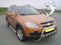 Защита переднего бампера (кенгурятник) Chevrolet Captiva (2006-2010)
