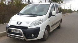 Защита переднего бампера (кенгурятник) Peugeot Expert (2007-)