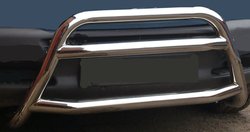 Защита переднего бампера (кенгурятник) BMW X5/X6 (2007-2014) E70/E71 /усиленный,без гриля