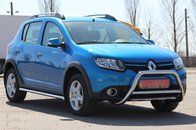 st-line-wt0060083 Защита переднего бампера (кенгурятник) Mitsubishi Outlander XL (2007-2010) /без гриля