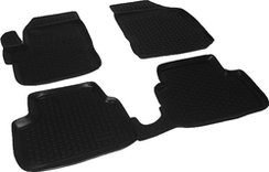 Коврики в салон Chevrolet Spark (05-) полиуретан