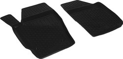 Коврики в салон Skoda Practik (08-) передние, полиуретан