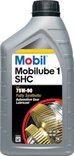 Трансмиссионное масло Mobilube 1 SHC 75W-90, 1л