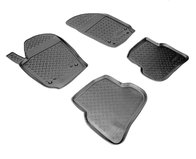norplast-nplpo9541 Коврики в салон Volkswagen Polo HB (09-) (полиуретан, кт - 4шт)