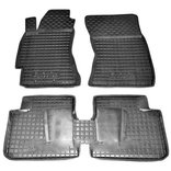 Полиуретановые коврики Subaru Forester 2008 -2013 черный, кт - 4шт