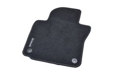 Коврики в салон Skoda Octavia A5 (2004-2013) текстильные чёрные, кт. 4шт