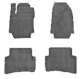 stingray-1018084 Коврики в салон Renault Captur 13-/ Clio III 05-/ Clio IV 12- (комплект - 4 шт)