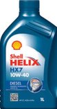 shell-550040506 Полусинтетическое моторное масло Shell Helix Diesel HX7 10W-40, 1л