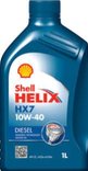 Полусинтетическое моторное масло Shell Helix Diesel HX7 10W-40, 1л
