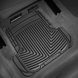 Коврики в салон UNI универсальные задние черные