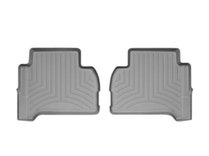 Коврики в салон Volkswagen Amarok 2009-14 бортиком, задние, серые