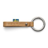 Брелок для ключей Volvo (кожа, бежевый)