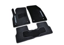 Ворсовые коврики Chevrolet Cruze (2008-) Чёрные, кт. 5шт