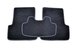 Ворсовые коврики Renault Megane II (2002-2008) Чёрные, кт 5шт