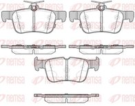 remsa-155112 Комплект тормозных колодок задние