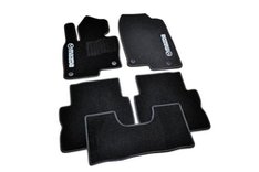 Ворсовые коврики Mazda CX-5 (2012-) чёрные, кт. 5шт