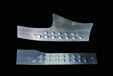 Хром накладки на внутренние пороги (нерж.) Citroen Berlingo 2008