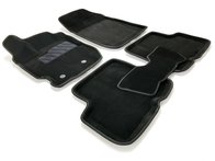 seintex-89353 Коврики в салон 3D ворс Renault Duster 2015- /Черные 5шт