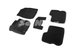 Коврики в салон 3D ворс Renault Logan II 2013- /Черные 5шт