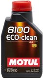 motul-2-868011 Масло моторное синтетическое 8100 Eco-clean 0W-30, 1л