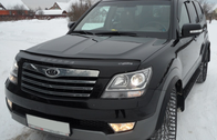 vip-ka23 Дефлектор капота (мухобойка) Kia Mohave 2008-