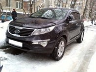 vip-ka20 Дефлектор капота (мухобойка) Kia Spotage 2010